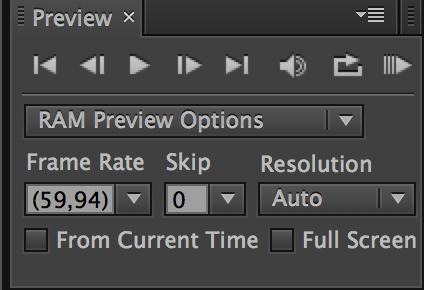 Current time indicator after effects не двигается